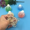 thumbnail image 4 of 4pcs Randomly Mesh Squishy Balls Stress Relief Squeeze Grape Balls Relieve Pressure Balls, 4 of 4