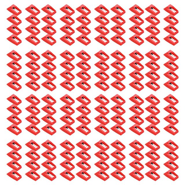 160 Pcs Record Player Needle Turntable Diamond Replacement Stylus Needles for Vinyl Record Player,160 x Replacement stylus needles,red