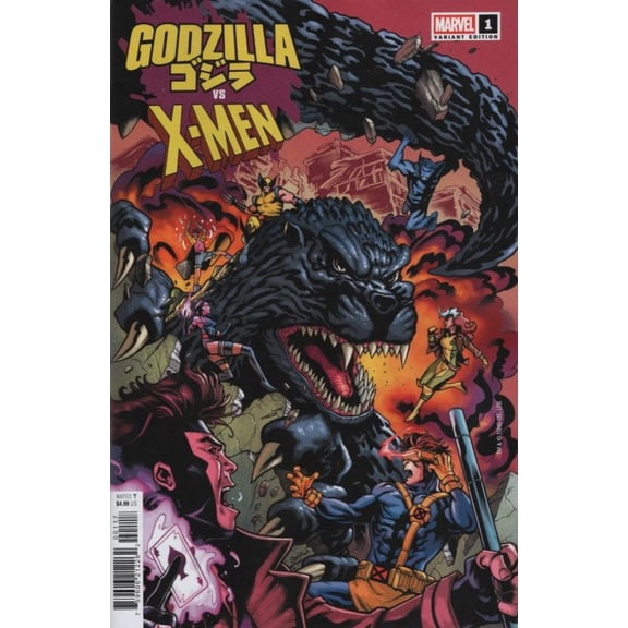 Godzilla Vs. X-Men #1H VF ; Marvel Comic Book