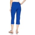 thumbnail image 2 of Briggs New York Womens Pull On Capri with L Pocket, surf The, Blue, Size 6.0, 2 of 2