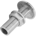 thumbnail image 3 of Conector de acero inoxidable para montaje a través del casco de barcos y yates, junta de salida de manguera de 3/8 pulg., 3 of 8