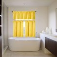 thumbnail image 6 of Yellow Kitchen Curtains 36 Inch Length Sets with Valance, 3 Piece Rod pocket Thermal Insulated Room Darkening Blackout Curtains For Kitchen, Bedroom And Bath Room(52X18+26X36 Inch, Yellow,3 Pieces), 6 of 6
