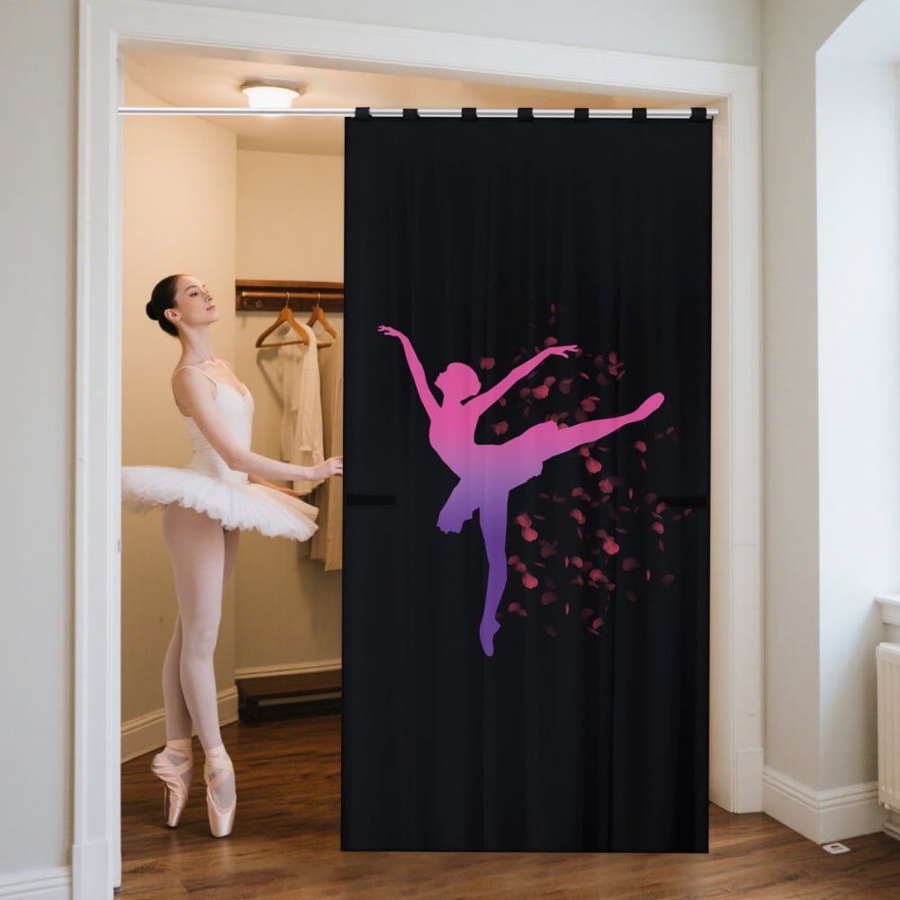 Ksruee Portable Dancer Changing Curtains Rehearsals Dance Screens 59x31.5 Inch Portable Backstage Dancer Changing Curtains Room for Training Competition Outdoor Camping wondeful