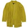 thumbnail image 2 of Suéter Cárdigan de medios mixtos Alfani amarillo XX-Large, 2 of 2