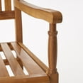thumbnail image 4 of Noble House Arcadia Outdoor 2 Seater  Rocking Chairs and Side Table Set Teak, 4 of 11