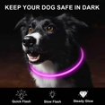 thumbnail image 2 of Miaocao Flashseen LED Dog Collar, USB Rechargeable Glowing Lighted Up Collar, Cuttable Water-Resistant TPU Safety Collar Lights for Small Medium Large Dogs, 2 of 7