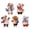 as show, variant on 3D Squeezable Cute Animal Stickers, Stress Relief Toys, Random Assorted Styles, Cartoon Decals for Luggage, Mobile Phone, Laptop, Big Trendy Stickers for Kids