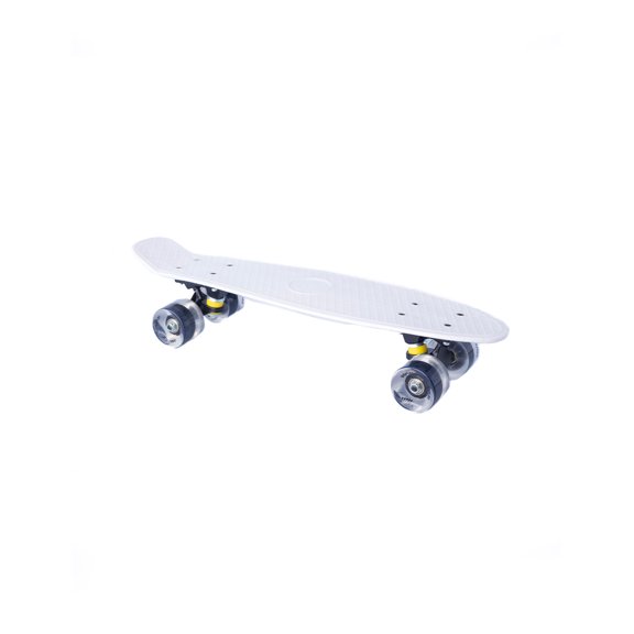 Patineta semiprofesional Display minicruiser tipo Penny blanco