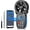 AI-100APP Bluetooth Anemometer, variant on Digital Anemometer, Handheld Wind Speed Meter AI-100, Airflow Gauge Measures Air Temperature ?/? Velocity for HVAC with Wind Chill Backlight