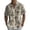 Khaki, variant on Hawaiian Shirt For MenVintage Button Down Bowling Shirts Short Sleeve Summer Beach Shirt,Size M-4XL
