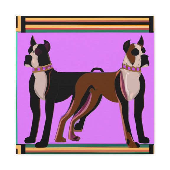 Strength Through Art Deco - Canvas