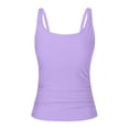 thumbnail image 5 of Tankini Tops for Women V Neck Triangle Swim Bathing Suit Athletic Push Up Swim Tops No Bottom, 5 of 7