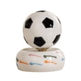 thumbnail image 2 of Ceramic Rotating Soccer Ball Desk Toy – Stress Relief Fidget Spinner, Desktop Decoration, 5 Colors, Smooth Spin, for Office Home Gift, 2 of 6
