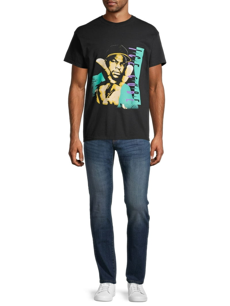 Ice Cube Men's Graphic T-Shirt, Cotton, Relaxed Fit, Short