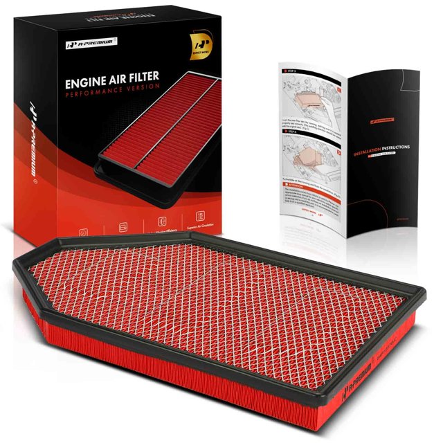 Filtro de aire del motor A-Premium compatible con Dodge Charger, Challenger y Chrysler 300 2011-2023