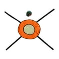 thumbnail image 1 of lionlar Throw Ball Interactive Toy Props Hands Feet Coordination Activities School Orange, 1 of 9
