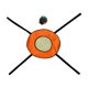 thumbnail image 1 of Juego de lanzar y atrapar pelota para niños, actividades, útiles escolares educativos tempranos naranja, 1 of 9