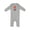 AC-Heather Grey, variant on Apple of My Mommy's Eye Cute Red Apple Baby Romper Coveralls