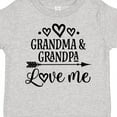 thumbnail image 4 of Inktastic Grandma Grandpa Love Me Arrow Boys or Girls Toddler T-Shirt, 4 of 5