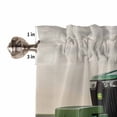 thumbnail image 5 of Half Window Curtain 36 Inches Long, Farm Tractor Window Treatment Curtain Drapes, Green Truck Country Rustic Field Harvester Small Tier Curtains for Bathroom Over Sink, 27.5"x36", 2 Panels, 5 of 7