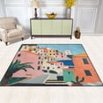 thumbnail image 2 of Yayeee Area Rugs for Living Room 5.2'x4' Non Slip Washable Bedroom Floor Carpet, Art City, 2 of 5