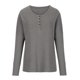 thumbnail image 5 of Sudadera Para Mujer Cuello Redondo Sudaderas Otoño Casual Sólido Manga Larga Botón Camiseta Blusa Odeerbi ODB151108, 5 of 8