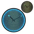 thumbnail image 2 of Indoor 12' Voice-Activated Luminous Decoration Wall Clock With LED Night Light Crocodile Pattern, 2 of 8