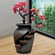 thumbnail image 3 of Fuente de agua interior Fuente de Decoración para hogar Fuente de agua Fengshui Accesorios de escritorio Rejación rejante Fuentes de cascada perfecl Fuente de mesa, 3 of 8