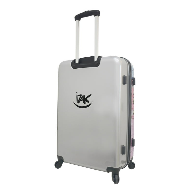 Izak-Paris 27-inch Hardside Spinner Upright Suitcase - Walmart.com