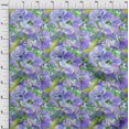 thumbnail image 4 of oneOone Viscose Chiffon Medium Purple Fabric Floral & Sewing Craft Projects Fabric Prints By Yard 42 Inch Wide, 4 of 6