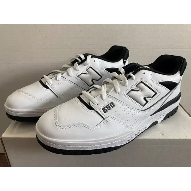 NEW BALANCE 550 WHITE BLACK BB550HA1 OREO SNEAKERS SHOES 2021 MEN'S SIZE 14 NEW