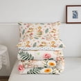 thumbnail image 5 of Manfei Cartoon Giraffe Pattern Twin Comforter Sets,Pink Flower Bedding Set,Polkadot Reversible,2 Pieces,1 Comforter and 1 Pillowcase, 5 of 7