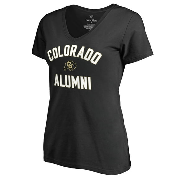 Women's Black Colorado Buffaloes Team Alumni T-Shirt