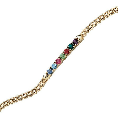 Personalized Planet Jewelry Family Mother S Family Jewelry Personalized Mother S 14kt Gold Plated Birthstone Bracelet