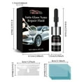 thumbnail image 3 of RuiJiao Clearance Car Front Windshield Repair Fluid Set For Repair Of Cracks Clear Vision And Safe Travel 3ml, 3 of 9