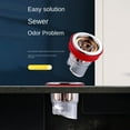 Odor Proof Floor Drain Core Shower Floor Drain Plug A