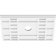 thumbnail image 5 of 40"W x 26 5/8"H x 2"ID x 14"C x 1"P Beaux Architectural Grade PVC Contemporary Ceiling Medallion, 5 of 7