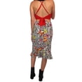 thumbnail image 3 of Women’s Butterfly Printing High-waist Slim Fit Mid-length Skirt, 3 of 10