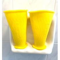 (2 Pack) Jumbo Thermoplastic Rubber Replacement Connectors for Rinseroo- Slip-on Handheld Water Hose Attachment/Faucet Adapter for Shower & Sink, Detachable Shower Sprayer (NOT FOR TUB VERSION)