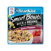 StarKist Smart Bowls Tuna, Rice and Beans, Spicy Pepper, 4.5 oz Pouch