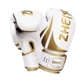 thumbnail image 1 of Guantes De Box Bloosom  Para Kickboxing,strap Velcro Dorado 12 Oz, 1 of 4