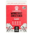 thumbnail image 3 of Lakanto Monk Fruit Sweetener Packets - White Sugar Replacement, Zero Net Carbs, Zero Glycemic, Zero Calorie, Keto, Sweeten on the Go, Coffee, Lemonade, Other Drinks, Desserts (Classic, 30 Count), 3 of 8