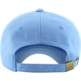 thumbnail image 5 of Classic Washed Solid Cotton Dad Hat Adjustable Baseball Cap Polo Style, 5 of 7