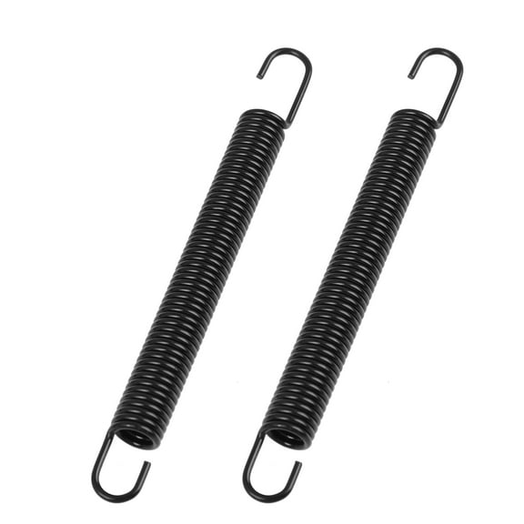 13cm Long Motorcycle Motorbike Black Kickstand Return Spring for GY6-125 2pcs