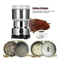 thumbnail image 4 of Broyeur électrique en acier inoxydable pour épices, café, noix, céréales, herbes, broyeur, mixeur, ustensile de cuisine, prise britannique 220 V, 4 of 4