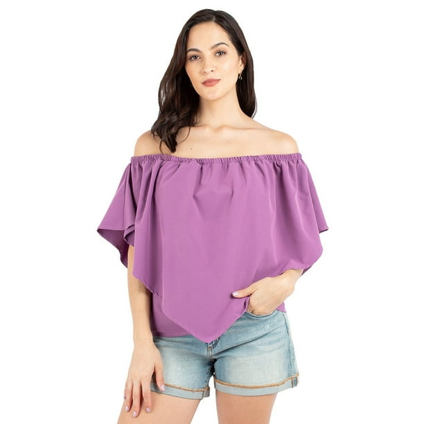 Blusa de hombros descubiertos