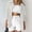 White, variant on SROBPTY Womens Jackets, Shirt Jackets for Women, Women's Solid Long Sleeve Shirt Jackets Top Black,L