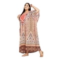 thumbnail image 5 of Oussum Women Plus Size Kaftans Dresses Long Casual Maxi Caftan Dress for Ladies, 5 of 7