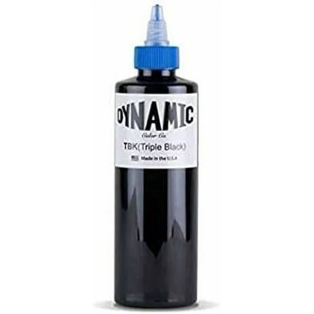 Dynamic Color Triple Black Tattoo Ink 8-oz