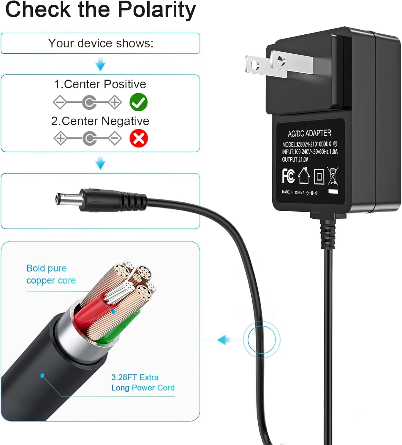 21V Lithium Battery Charger for 20V/21V Power Tools - Compatible with Mini Chainsaw, Electric Drills, Leaf Blowers, Weed Wackers - Fast Charging & Overload Protection.